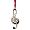 Northlight 4" Silver And Black Clef Music Note European Crystals Christmas Ornament 1 Northlight 4" Silver And Black Clef Music Note European Crystals Christmas Ornament -Ornaments Store northlight nl01101 48968.1665610429