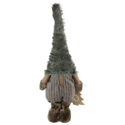 Northlight 33" Brown And White Woodland Gnome With Striped Pants Christmas Figurine -Ornaments Store northlight nl02759 3 updated2022 31348.1681212832