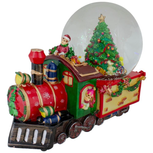 Northlight 8 Christmas Train With Tree Musical Snow Globe Tabletop Decoration 3 Northlight 8 Christmas Train With Tree Musical Snow Globe Tabletop Decoration