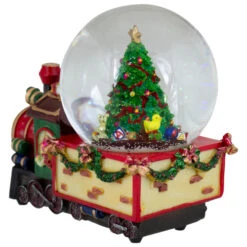 Northlight 8 Christmas Train With Tree Musical Snow Globe Tabletop Decoration 13 Northlight 8 Christmas Train With Tree Musical Snow Globe Tabletop Decoration -Ornaments Store northlight pm27042 5 08548.1665610429