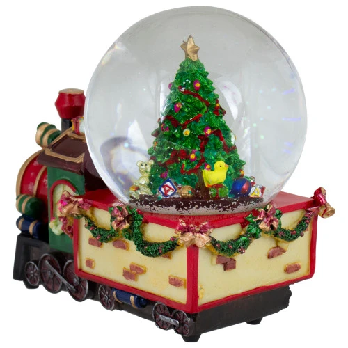 Northlight 8 Christmas Train With Tree Musical Snow Globe Tabletop Decoration 8 Northlight 8 Christmas Train With Tree Musical Snow Globe Tabletop Decoration - Image 6