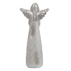 Northlight 11" Gray And Silver Faux Wood Grain Angel Christmas Figure 7 Northlight 11" Gray And Silver Faux Wood Grain Angel Christmas Figure -Ornaments Store northlight q526337 4 76681.1643934151
