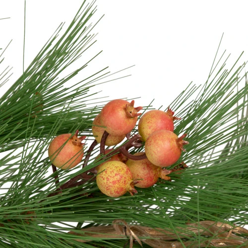 Northlight 6' X 10" Long Needle Pine And Pinecone Artificial Christmas Garland, Unlit 5 Northlight 6' X 10" Long Needle Pine And Pinecone Artificial Christmas Garland, Unlit - Image 3