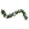Northlight 6' X 9" Peacock Feather And Poinsettia Artificial Christmas Garland, Unlit -Ornaments Store northlight s84846 updated 81969.1653069073