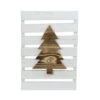 Northlight 15.75" Wood Tree On White Pallet Inspired Frame Christmas Wall Hanging -Ornaments Store northlight sh14612 01143.1587644187