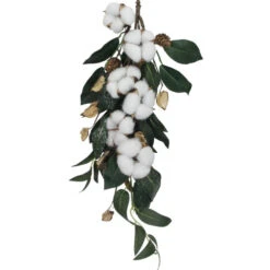 Northlight 21" Pinecone Foliage Artificial Christmas Teardrop Swag - Unlit -Ornaments Store northlight sh14622 03 85854.1599786481