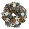 Northlight Frosted Glitter Pine Cone And Berries Artificial Christmas Wreath, 10.5-Inch, Unlit 2 Northlight Frosted Glitter Pine Cone And Berries Artificial Christmas Wreath, 10.5-Inch, Unlit -Ornaments Store northlight sh36235 1 63318.1665433297