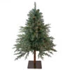 Northlight Real Touch™ Pre-Lit Artificial Full Fairbanks Alpine Christmas Tree - Clear Lights, 4.5' -Ornaments Store northlight sp04284 78443.1587644263
