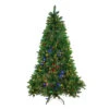 Northlight 6.5' Pre-Lit Medium Huron Pine Artificial Christmas Tree - Multicolor Lights 2 Northlight 6.5' Pre-Lit Medium Huron Pine Artificial Christmas Tree - Multicolor Lights -Ornaments Store northlight sp15017 74540.1588353958