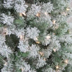 Northlight 4.5' Pre-Lit Medium Flocked Winema Pine Artificial Christmas Tree - Clear Lights 8 Northlight 4.5' Pre-Lit Medium Flocked Winema Pine Artificial Christmas Tree - Clear Lights -Ornaments Store northlight sp15065 2 05442.1587644175