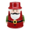 Northlight 7.25 Red Ceramic Santa Christmas Gnome Tealight Candle Holder -Ornaments Store northlight tc28055 80802.1587644096