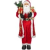 Northlight 48" Santa Claus With Teddy Bear And Gift Sack Standing Christmas Figure -Ornaments Store northlight tj15760 1 48925.1680803023