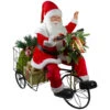 Northlight 32" Pre-Lit LED Animated And Musical Santa Claus Riding A Tricycle Christmas Figurine -Ornaments Store northlight tj38542 1 33719.1587645151