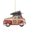 Northlight 5" Red And Gold Glitter Car With Christmas Tree Glass Ornament -Ornaments Store northlight tr01846 updated2022 13431.1665610429