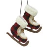 Northlight 4" Red And White Plush Plaid Ice Skates Christmas Ornament 1 Northlight 4" Red And White Plush Plaid Ice Skates Christmas Ornament -Ornaments Store northlight tr26254 90790.1587642896