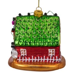 Northlight 4" Festive Red And Green Barn With Roof Glass Christmas Ornament 9 Northlight 4" Festive Red And Green Barn With Roof Glass Christmas Ornament -Ornaments Store northlight tr26263 3 39966.1665610739