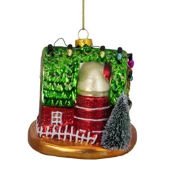Northlight 4" Festive Red And Green Barn With Roof Glass Christmas Ornament 10 Northlight 4" Festive Red And Green Barn With Roof Glass Christmas Ornament -Ornaments Store northlight tr26263 4 11333.1665610739