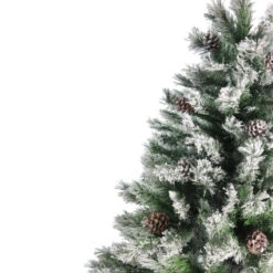 Northlight 6' Medium Flocked Angel Pine Artificial Christmas Tree - Unlit -Ornaments Store northlight v03979 2 15287.1665580038