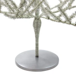 Northlight 3' Full Champagne Tinsel Artificial Christmas Twig Tree - Unlit -Ornaments Store northlight v04007 3 76079.1665346440