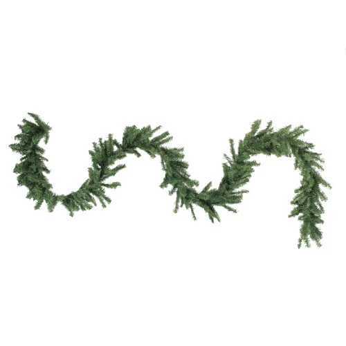 Northlight 50' X 8" Canadian Pine Artificial Christmas Garland, Unlit 3 Northlight 50' X 8" Canadian Pine Artificial Christmas Garland, Unlit