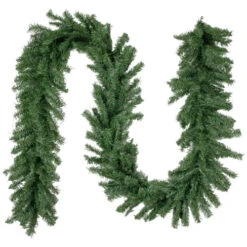 Northlight 9' X 12" Canadian Pine 2-Tone Artificial Christmas Garland - Unlit