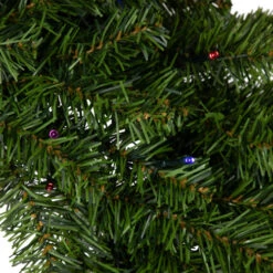 Northlight Pre-Lit LED Canadian Pine Artificial Christmas Wreath, 30-Inch, Multicolor Lights -Ornaments Store northlight v15838 02 35692.1689345450