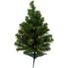 Northlight 18" Pre-Lit Medium Canadian Pine Artificial Christmas Tree - Clear Lights -Ornaments Store northlight v15842 01 67891.1689690993