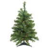 Northlight 2' Pre-Lit Medium Canadian Pine Artificial Christmas Tree- Multi Lights, Green Wire 1 Northlight 2' Pre-Lit Medium Canadian Pine Artificial Christmas Tree- Multi Lights, Green Wire -Ornaments Store northlight v15849 1updated 26496.1665696786