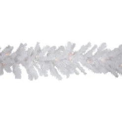 Northlight 9' X 12" Pre-lit Snow White Artificial Christmas Garland - Clear Lights -Ornaments Store northlight v158582c20v158572c20gb16048 02 47500.1696695193