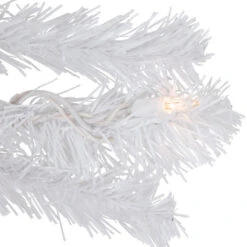 Northlight 9' X 8" Pre-Lit Snow White Artificial Christmas Garland, Clear Lights -Ornaments Store northlight v158582c20v158572c20gb16048 04 93401.1691247506