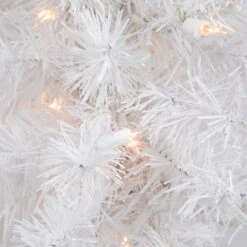 Northlight 18" Pre-Lit Medium Snow White Artificial Christmas Tree - Clear Lights 11 Northlight 18" Pre-Lit Medium Snow White Artificial Christmas Tree - Clear Lights -Ornaments Store northlight v15862 03 24620.1691074599
