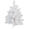 Northlight 18" Pre-Lit Snow White Artificial Christmas Tree, Multi Lights 2 Northlight 18" Pre-Lit Snow White Artificial Christmas Tree, Multi Lights -Ornaments Store northlight v15865 01 71951.1691074598