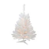Northlight 3' Pre-Lit Snow White Artificial Christmas Tree, Clear Lights -Ornaments Store northlight v15869 16866.1664900748