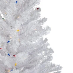 Northlight 3' Pre-Lit Snow White Artificial Christmas Tree, Multi Lights 10 Northlight 3' Pre-Lit Snow White Artificial Christmas Tree, Multi Lights -Ornaments Store northlight v15872 02 09602.1692371582