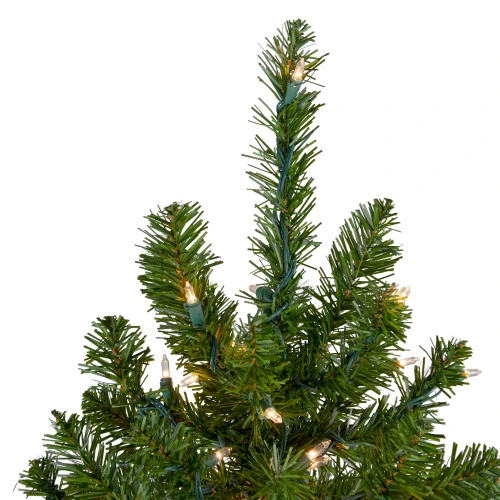 Northlight 6' Pre-Lit Medium Canadian Pine Artificial Christmas Tree, Clear Lights 5 Northlight 6' Pre-Lit Medium Canadian Pine Artificial Christmas Tree, Clear Lights - Image 3