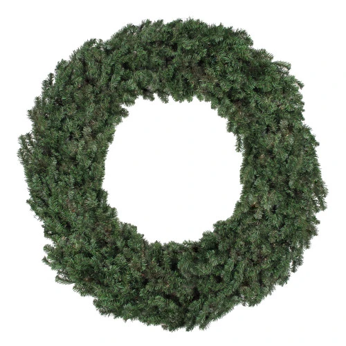 Northlight Commercial Size Canadian Pine Artificial Christmas Wreath - 8ft, Unlit 3 Northlight Commercial Size Canadian Pine Artificial Christmas Wreath - 8ft, Unlit
