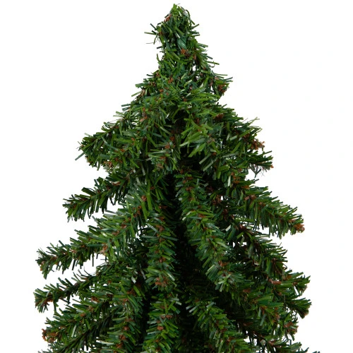 Northlight 15" Downswept Village Pine Medium Artificial Christmas Tree In Burlap Base, Unlit 8 Northlight 15" Downswept Village Pine Medium Artificial Christmas Tree In Burlap Base, Unlit - Image 6