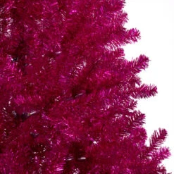 Northlight 9' Metallic Pink Tinsel Artificial Christmas Tree - Unlit -Ornaments Store northlight v27310 2 59128.1665611631