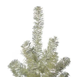 Northlight 9' Metallic Platinum Artificial Tinsel Christmas Tree - Unlit 11 Northlight 9' Metallic Platinum Artificial Tinsel Christmas Tree - Unlit -Ornaments Store northlight v27311 3 42424.1588357564