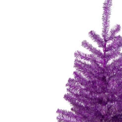 Northlight 3' Metallic Purple Tinsel Artificial Christmas Tree - Unlit -Ornaments Store northlight v27321 1 95125.1665174040