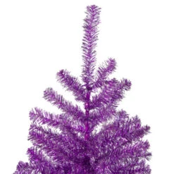 Northlight 3' Metallic Purple Tinsel Artificial Christmas Tree - Unlit -Ornaments Store northlight v27321 2 34594.1665174040