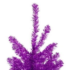 Northlight 4.5' Metallic Purple Tinsel Artificial Christmas Tree - Unlit -Ornaments Store northlight v27322 2 06240.1588358957