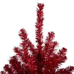 Northlight 7' Metallic Red Tinsel Artificial Christmas Tree - Unlit -Ornaments Store northlight v27327 same20as20v27328 1 24169.1588356286