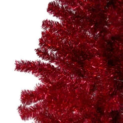 Northlight 7' Metallic Red Tinsel Artificial Christmas Tree - Unlit -Ornaments Store northlight v27327 same20as20v27328 2 71845.1588356287