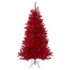 Northlight 7' Metallic Red Tinsel Artificial Christmas Tree - Unlit -Ornaments Store northlight v27327 same20as20v27328 33684.1588356284