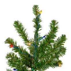 Northlight 6.5' Pre-Lit Canadian Pine Slim Artificial Christmas Wall Tree - Multicolor Lights 10 Northlight 6.5' Pre-Lit Canadian Pine Slim Artificial Christmas Wall Tree - Multicolor Lights -Ornaments Store northlight v27344 2 07726.1588397325