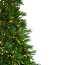 Northlight 6.5' Pre-Lit Rosemary Emerald Angel Pine Artificial Christmas Tree - Warm White LED Lights -Ornaments Store northlight v27351 1 55681.1588355164