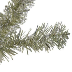 Northlight 9' X 12" Metallic Champagne Gold Artificial Christmas Tinsel Garland - Unlit 6 Northlight 9' X 12" Metallic Champagne Gold Artificial Christmas Tinsel Garland - Unlit -Ornaments Store northlight v27354 2 70082.1588371044