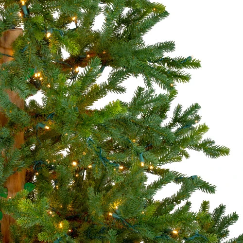 Northlight 6.5' Pre-Lit Full North Pine Artificial Christmas Tree - Clear LED Lights 4 Northlight 6.5' Pre-Lit Full North Pine Artificial Christmas Tree - Clear LED Lights - Image 2