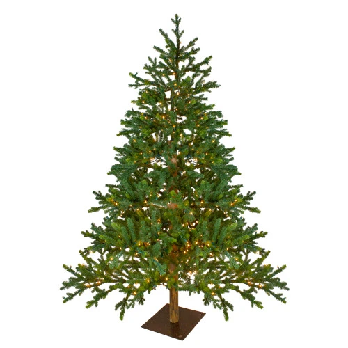 Northlight 6.5' Pre-Lit Full North Pine Artificial Christmas Tree - Clear LED Lights 3 Northlight 6.5' Pre-Lit Full North Pine Artificial Christmas Tree - Clear LED Lights